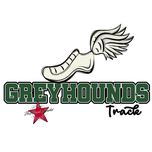 Greyhounds Varsity Track-Green