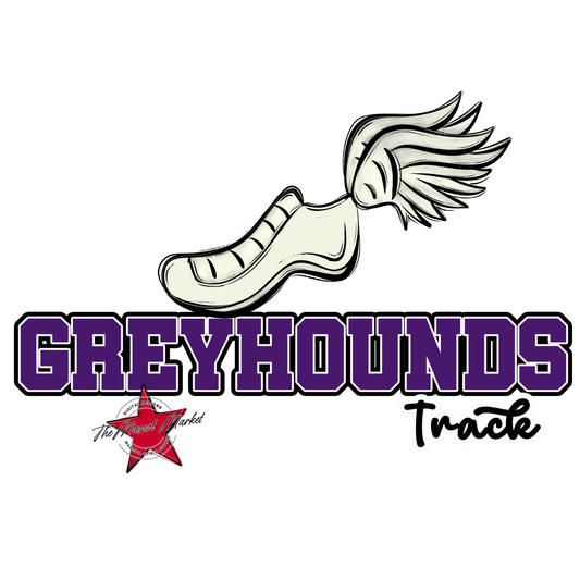Greyhounds Varsity Track-Purple