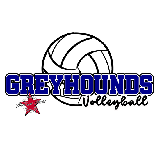 Greyhounds Varsity Volleyball-Blue