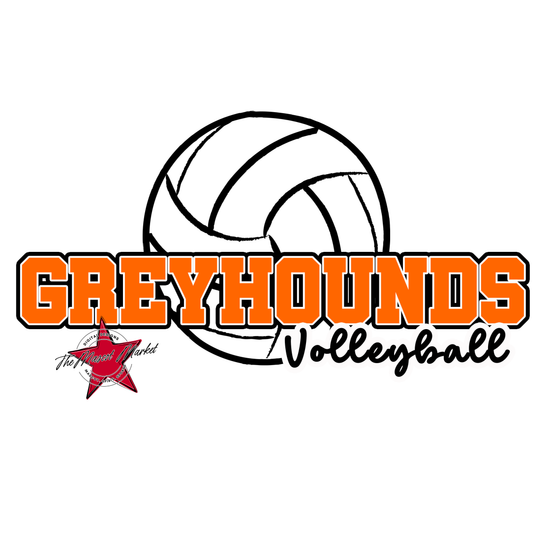 Greyhounds Varsity Volleyball-Orange
