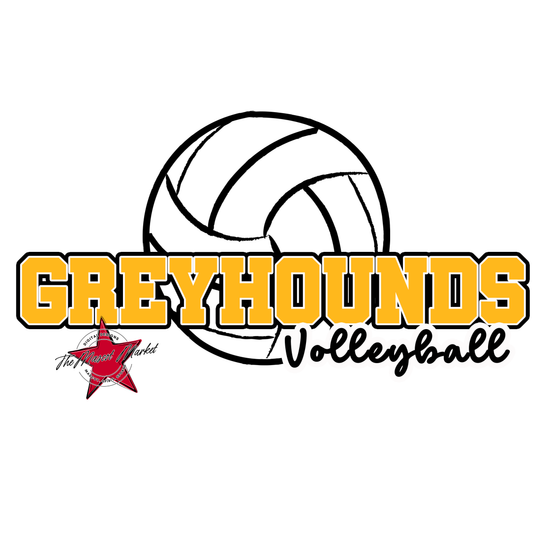 Greyhounds Varsity Volleyball-Yellow