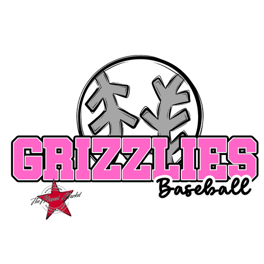 Grizzlies Varsity Baseball-Baby Pink