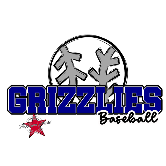 Grizzlies Varsity Baseball-Blue