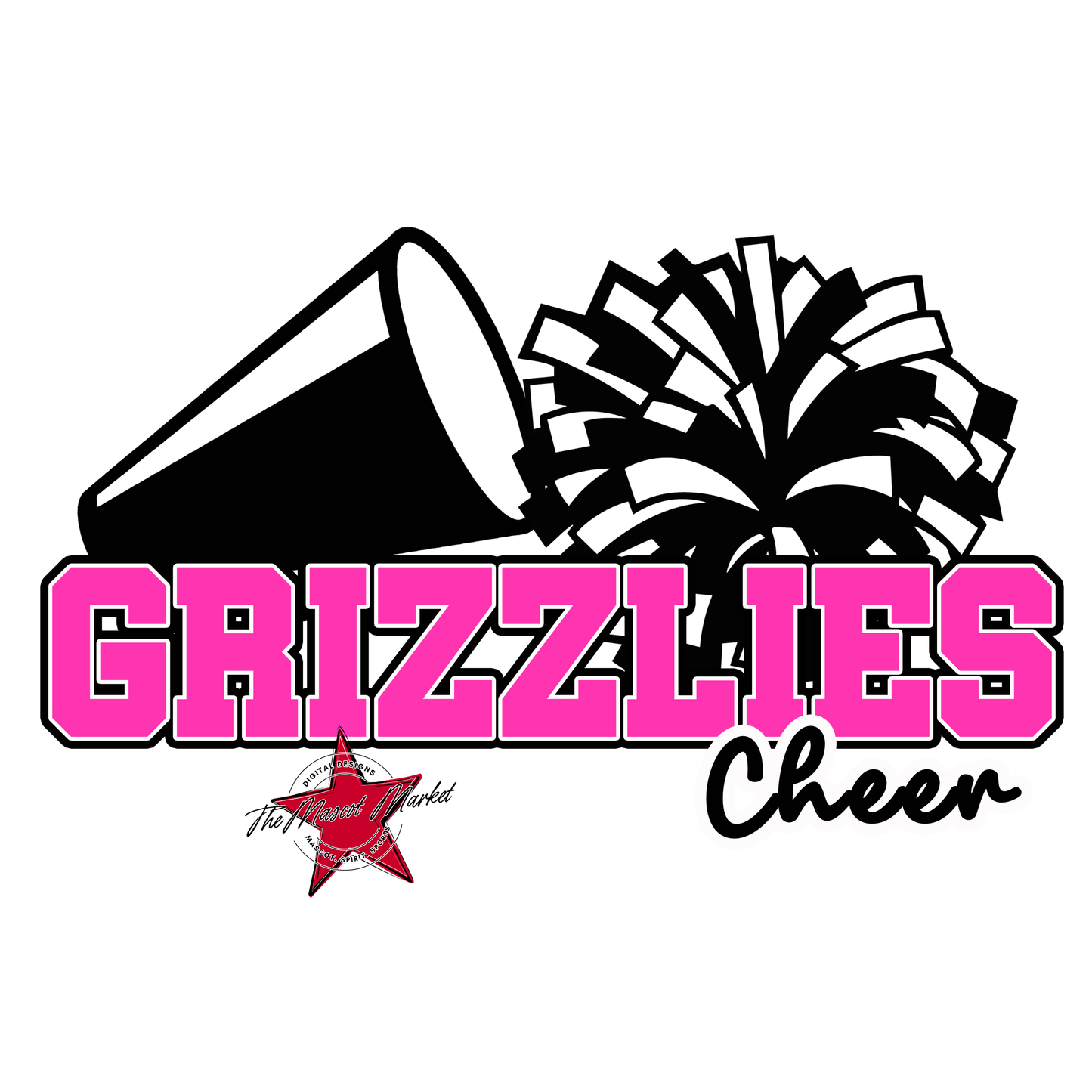 Grizzlies Varsity Cheer-Pink