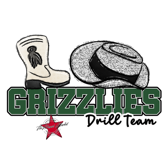 Grizzlies Varsity Drillteam-Green