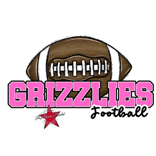 Grizzlies Varsity Football-Baby Pink