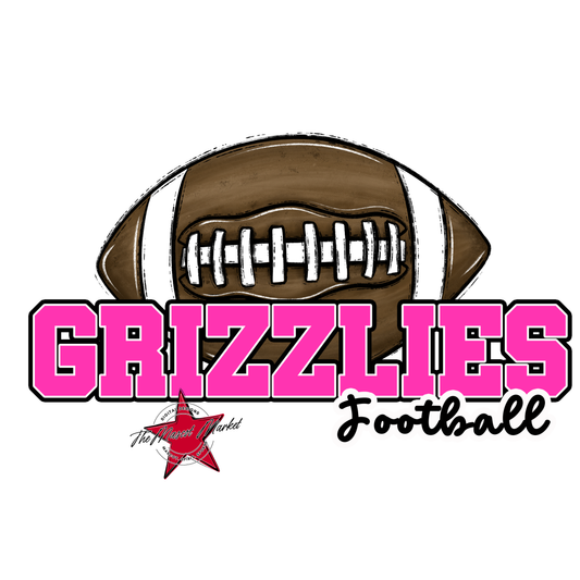 Grizzlies Varsity Football-Pink