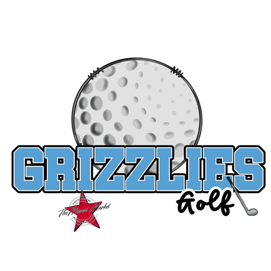 Grizzlies Varsity Golf-Carolina Blue