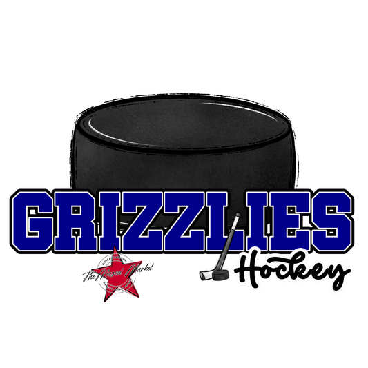 Grizzlies Varsity Hockey-Blue