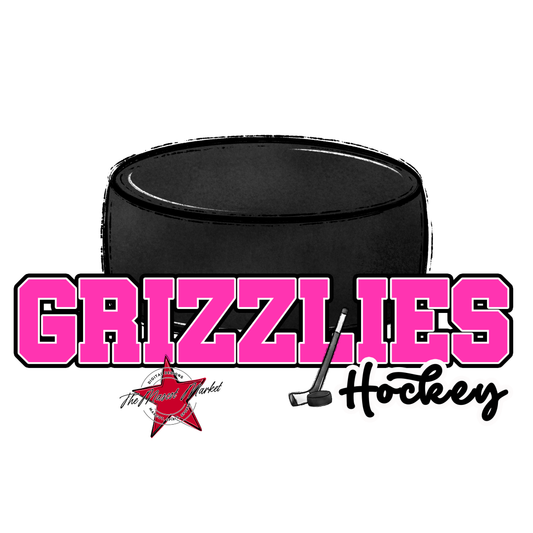 Grizzlies Varsity Hockey-Pink
