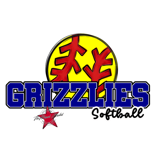 Grizzlies Varsity Softball-Blue