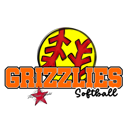 Grizzlies Varsity Softball-Orange