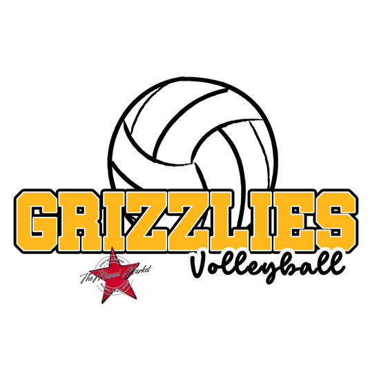 Grizzlies Varsity Volleyball-Yellow