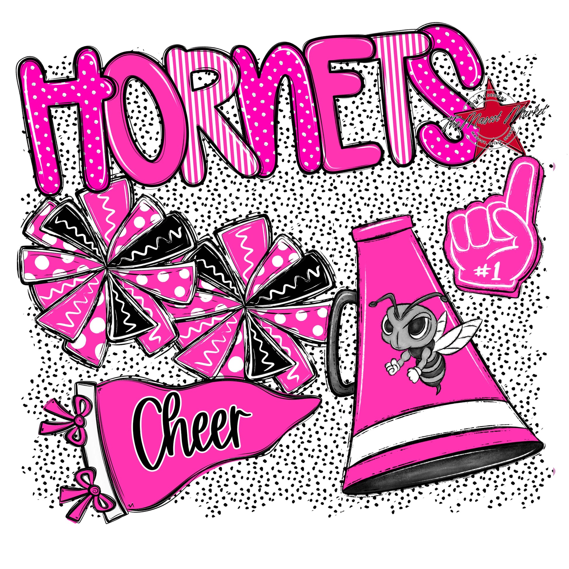Hornets Cheer Spirit-Pink