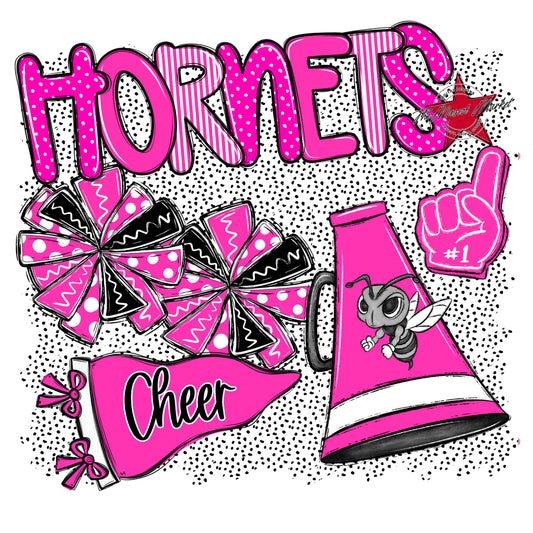 Hornets Cheer Spirit-Pink