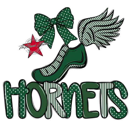 Hornets Track Spirit Design-Green