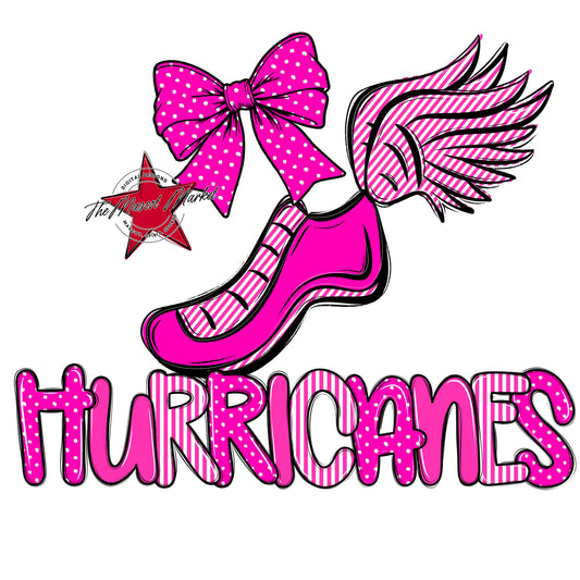 Hurricanes Track Spirit Design-Pink
