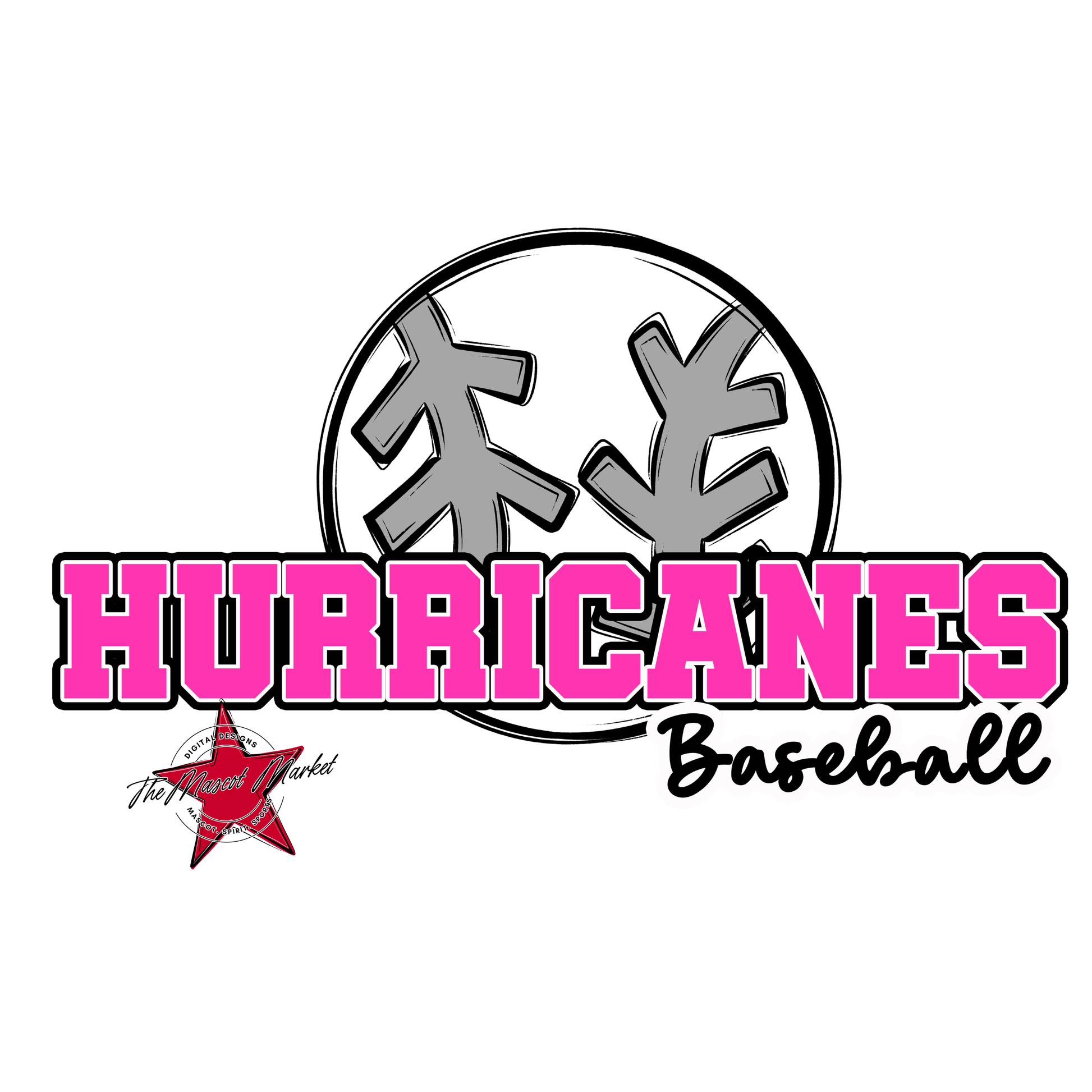 Hurricanes Varsity Baseball-Pink