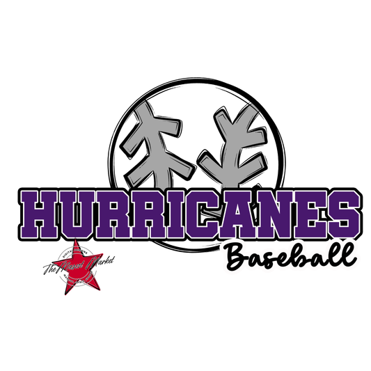 Hurricanes Varsity Baseball-Purple