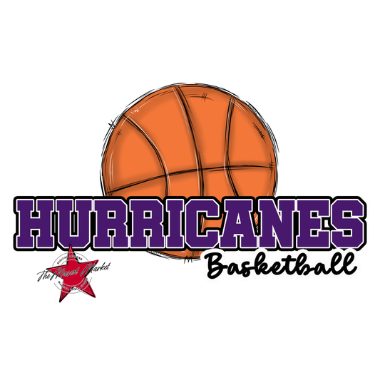 Hurricanes Varsity Basketball-Purple