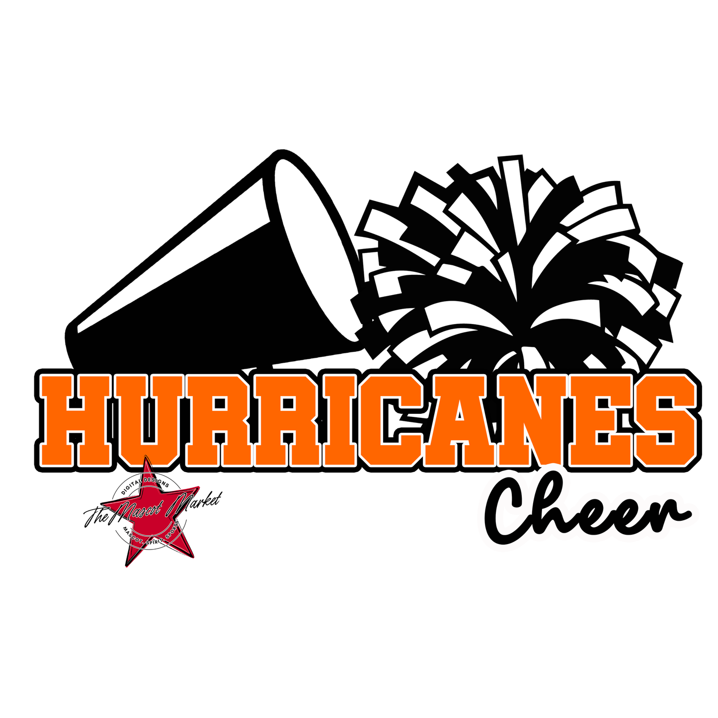 Hurricanes Varsity Cheer-Orange