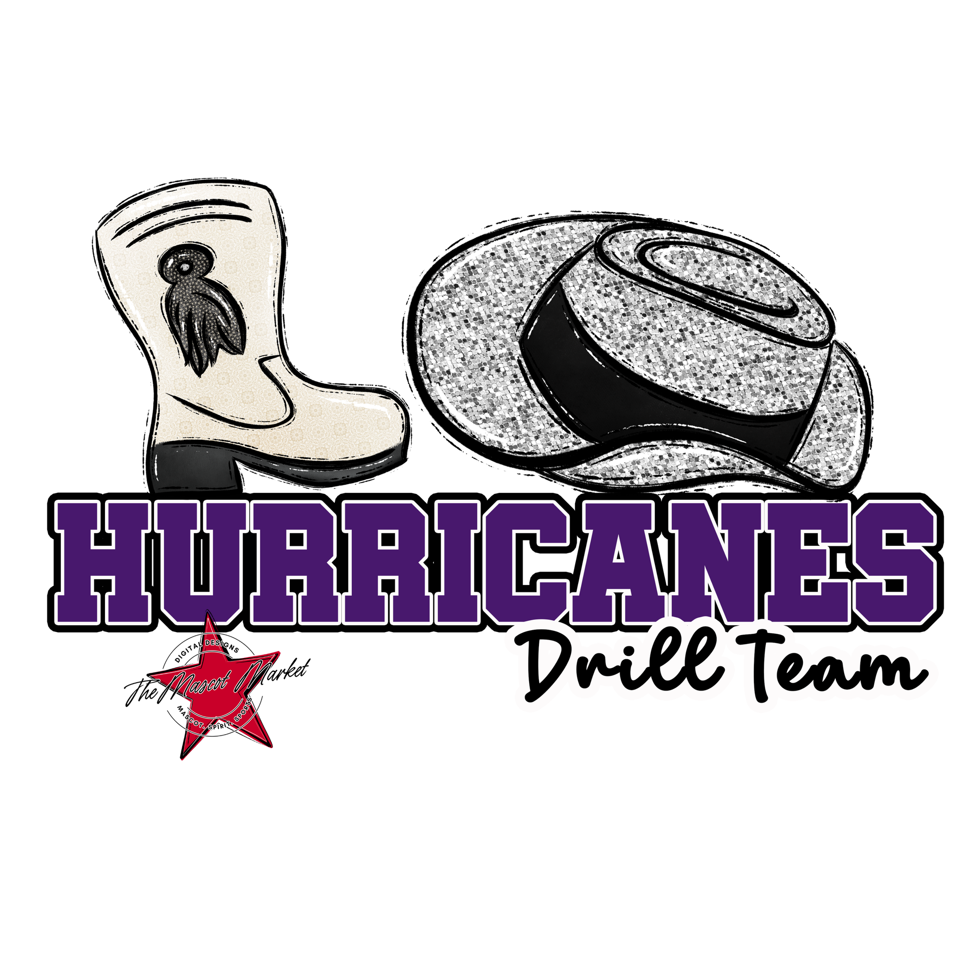 Hurricanes Varsity Drillteam-Purple