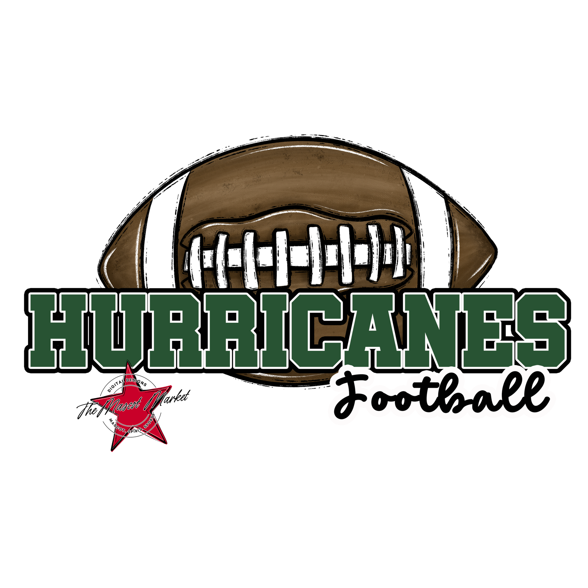 Hurricanes Varsity Football-Green