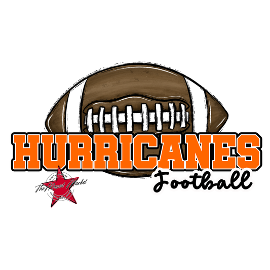 Hurricanes Varsity Football-Orange