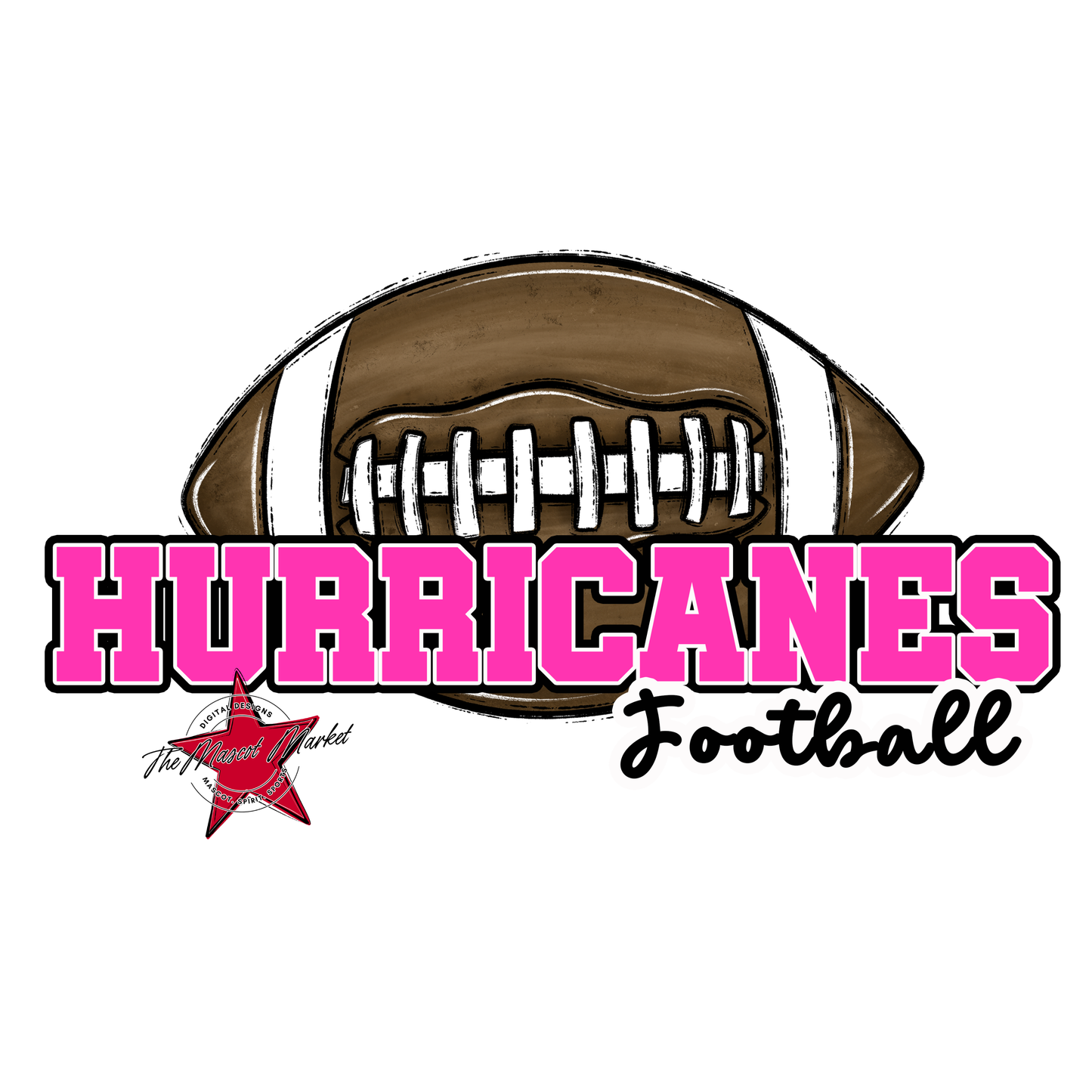 Hurricanes Varsity Football-Pink