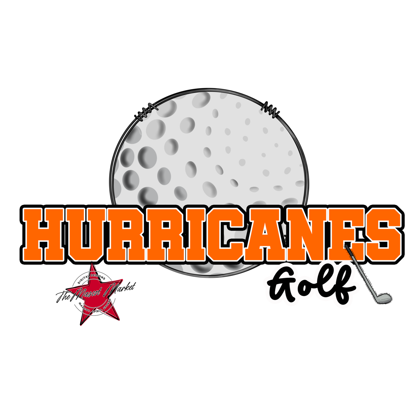 Hurricanes Varsity Golf-Orange