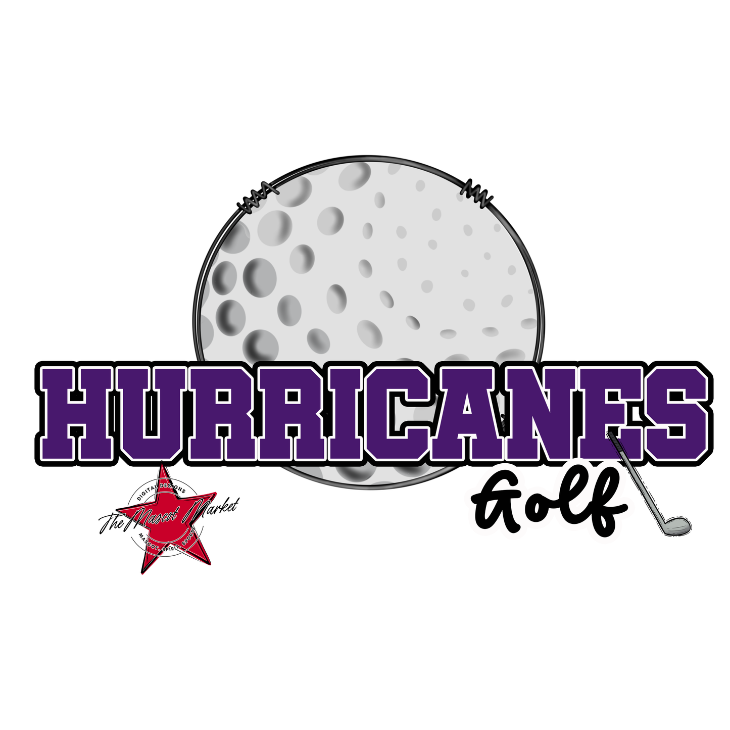 Hurricanes Varsity Golf-Purple