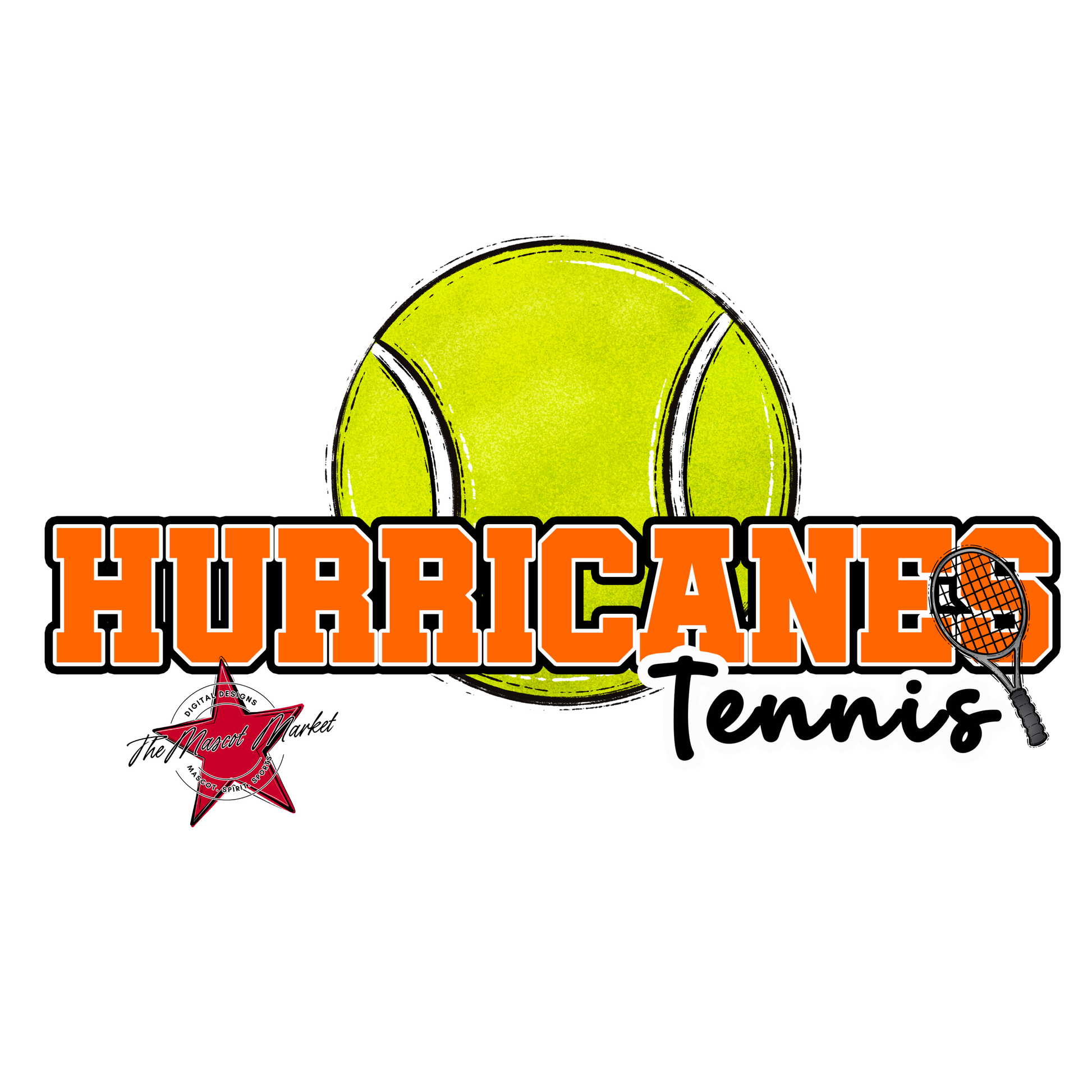 Hurricanes Varsity Tennis-Orange