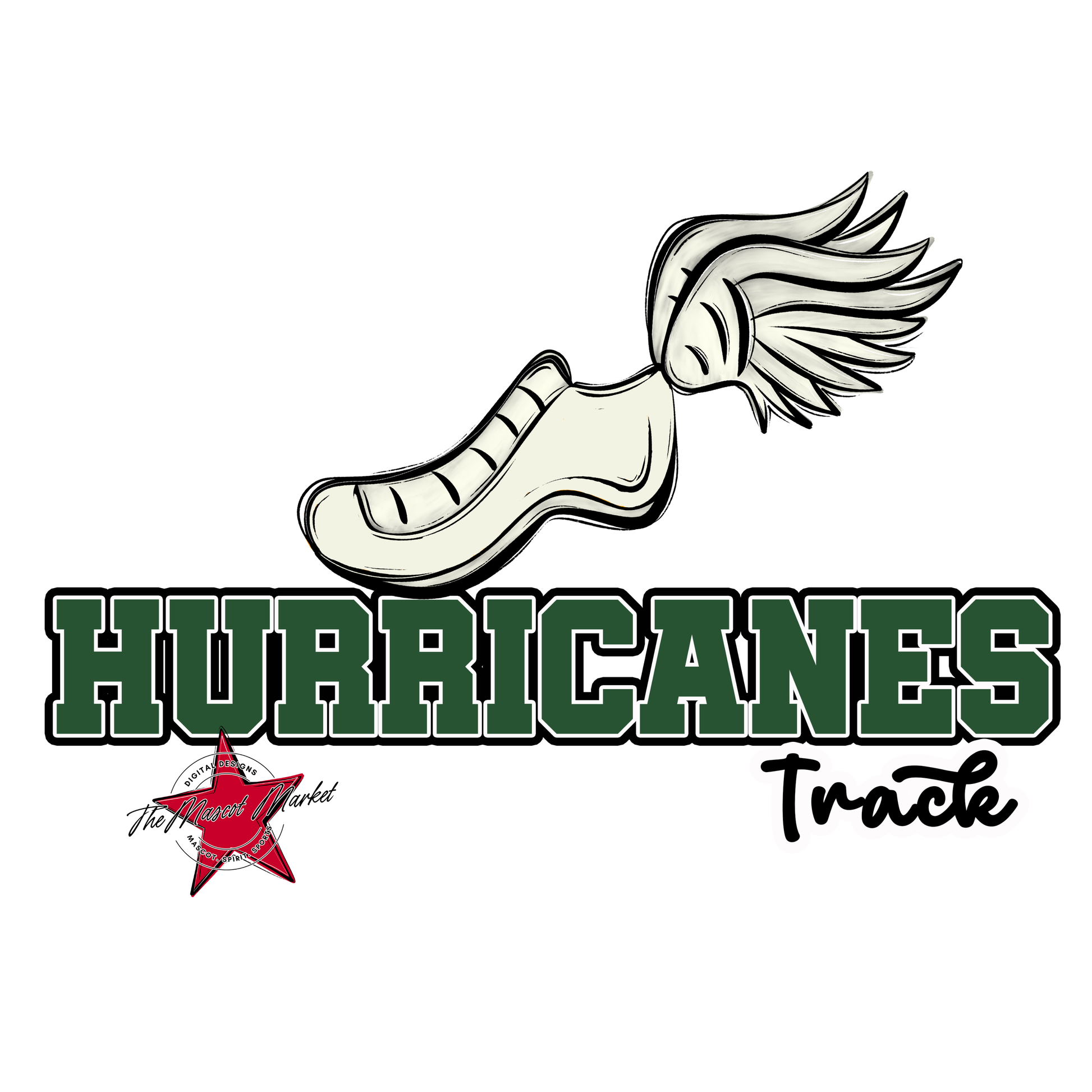 Hurricanes Varsity Track-Green