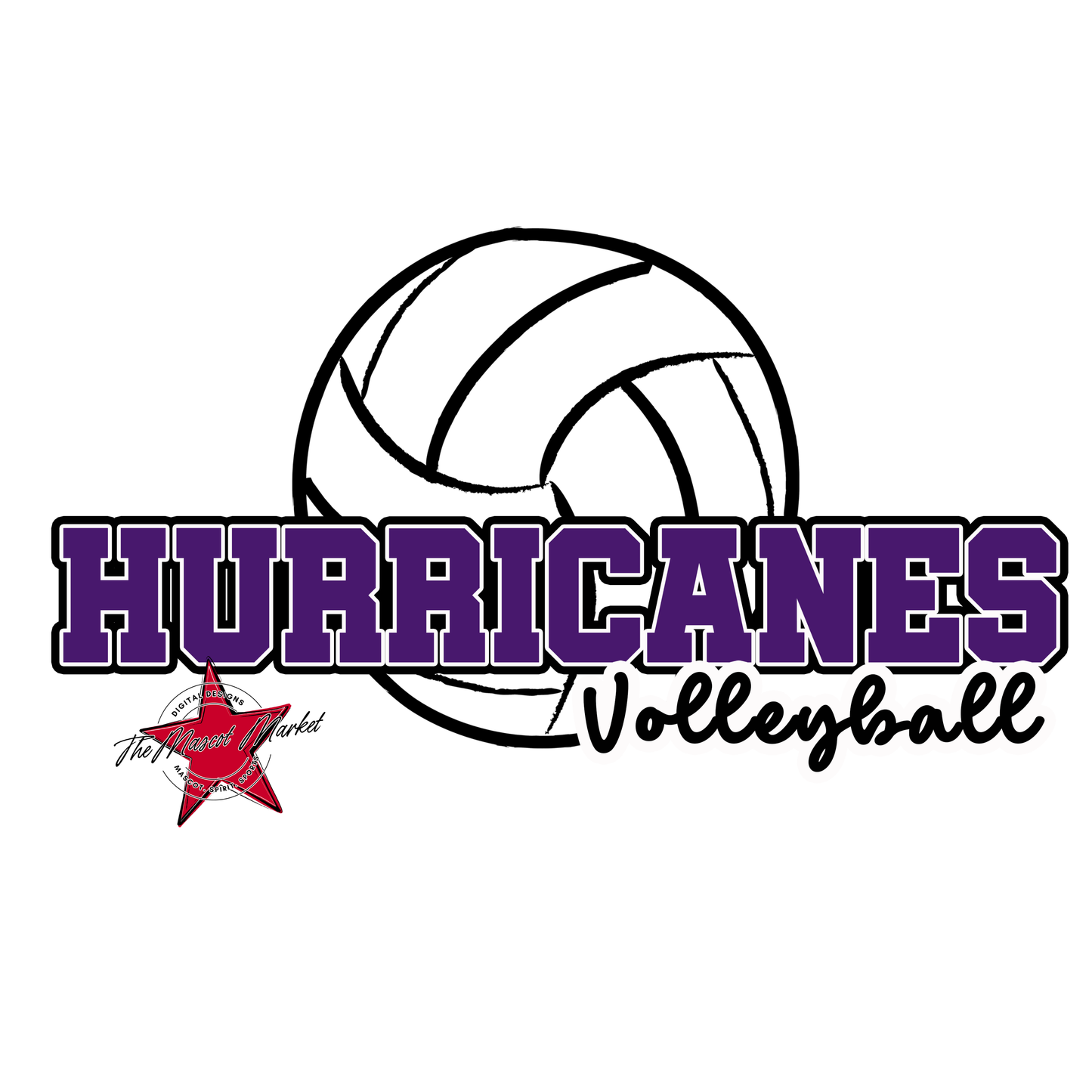 Hurricanes Varsity Volleyball-Purple