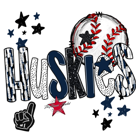 Huskies Baseball Scrape-Navy
