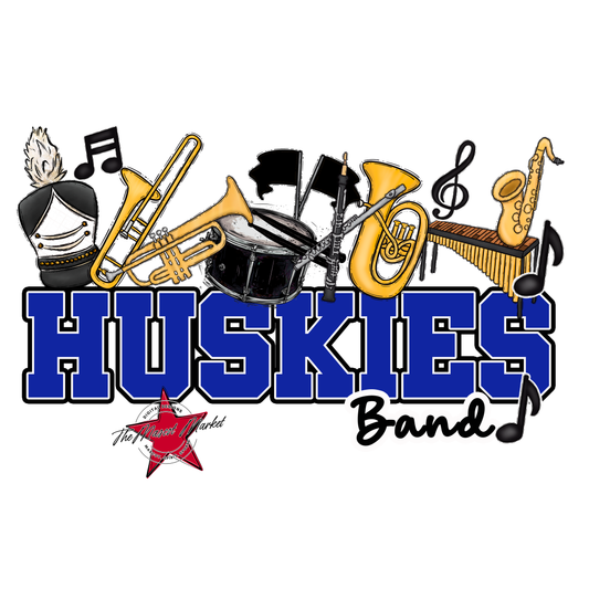Huskies Varsity Band-Royal Blue