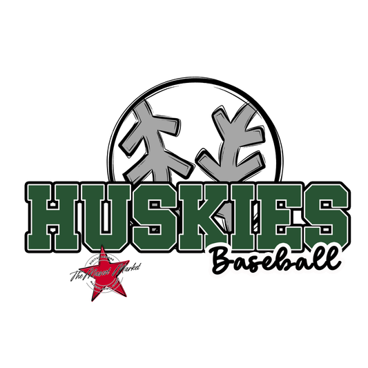 Huskies Varsity Baseball-Green