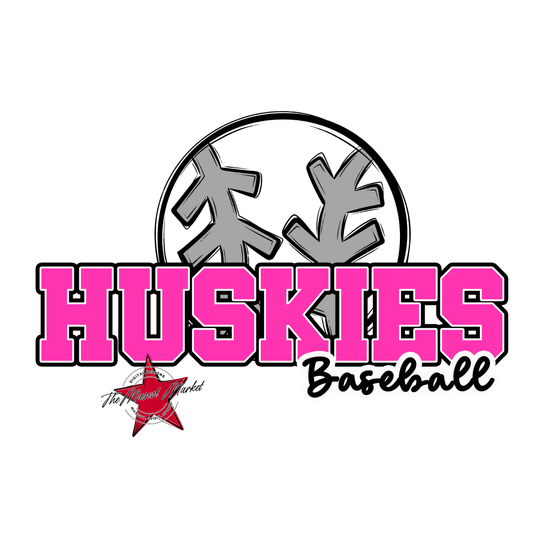 Huskies Varsity Baseball-Pink