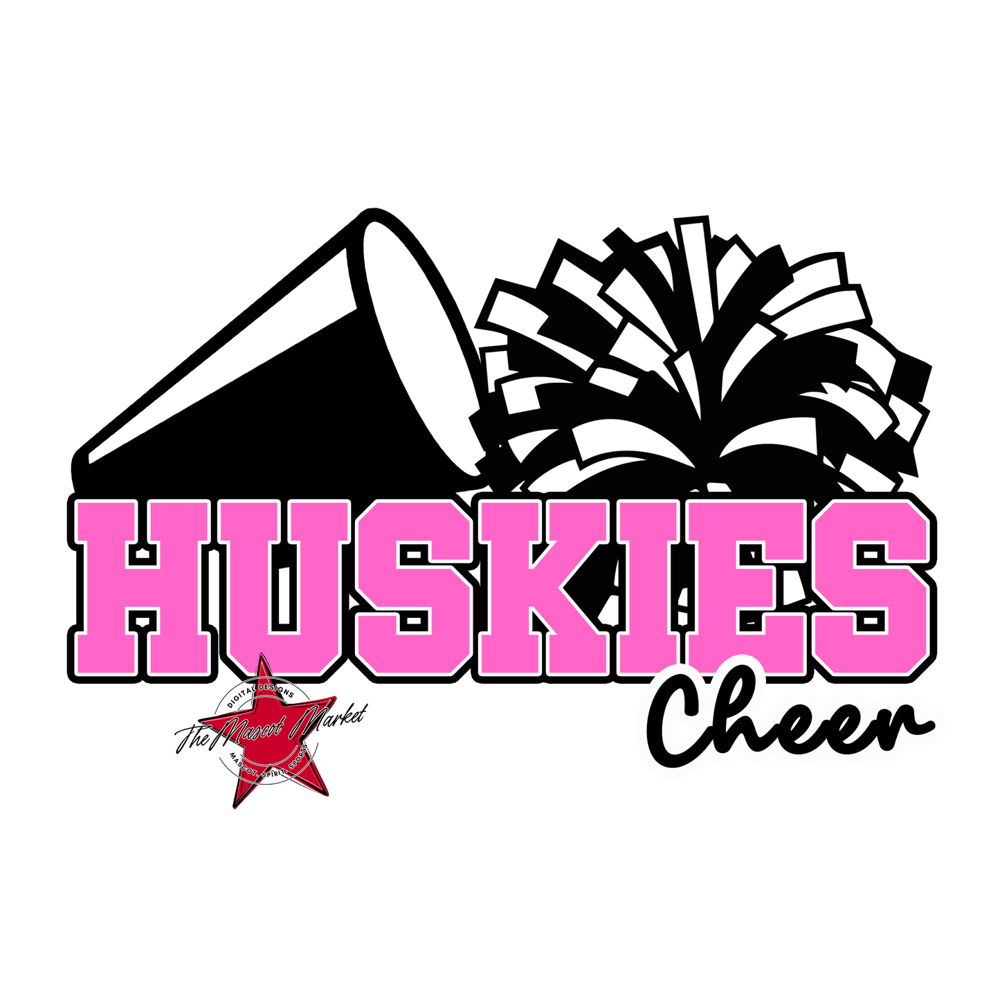 Huskies Varsity Cheer-Baby Pink