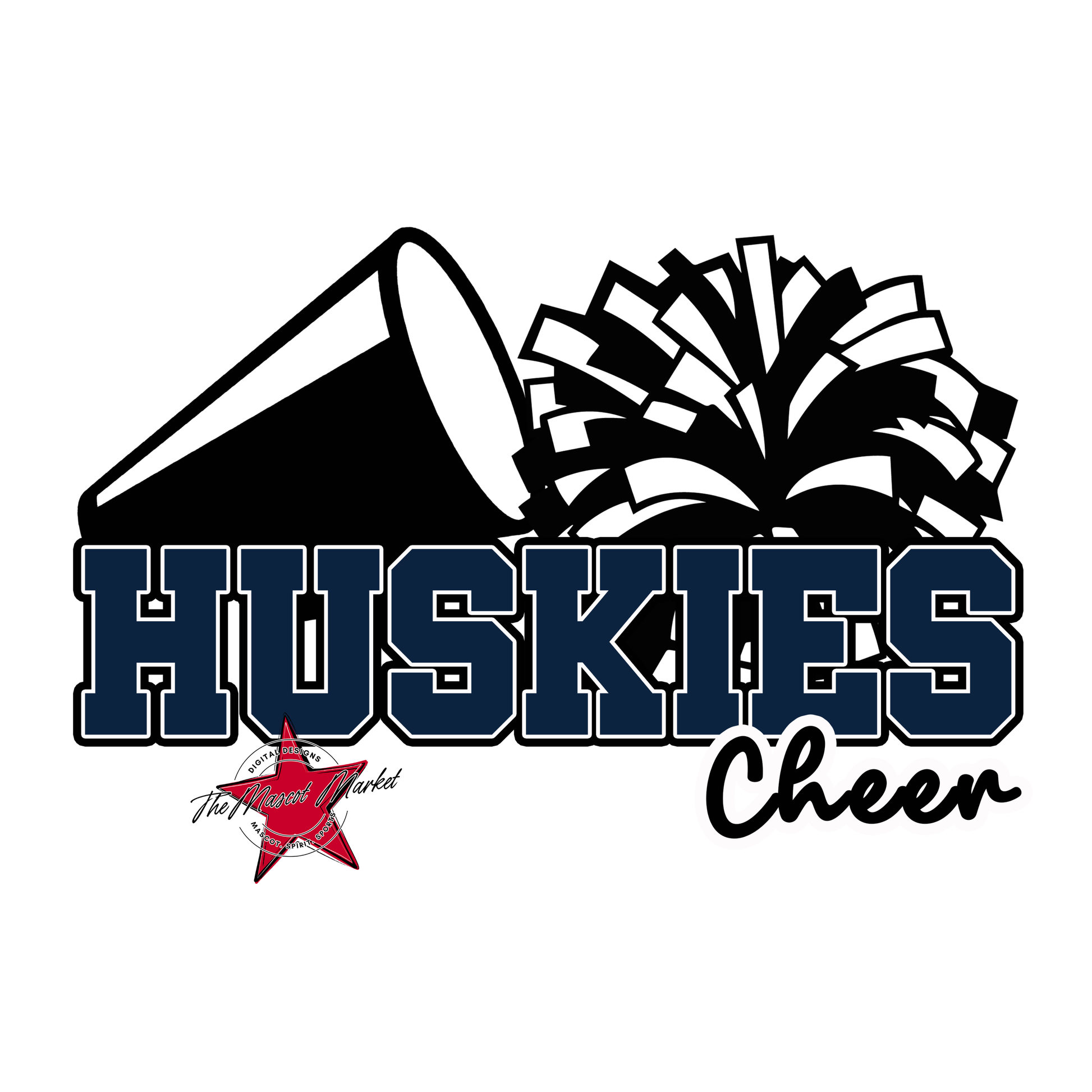 Huskies Varsity Cheer-Navy