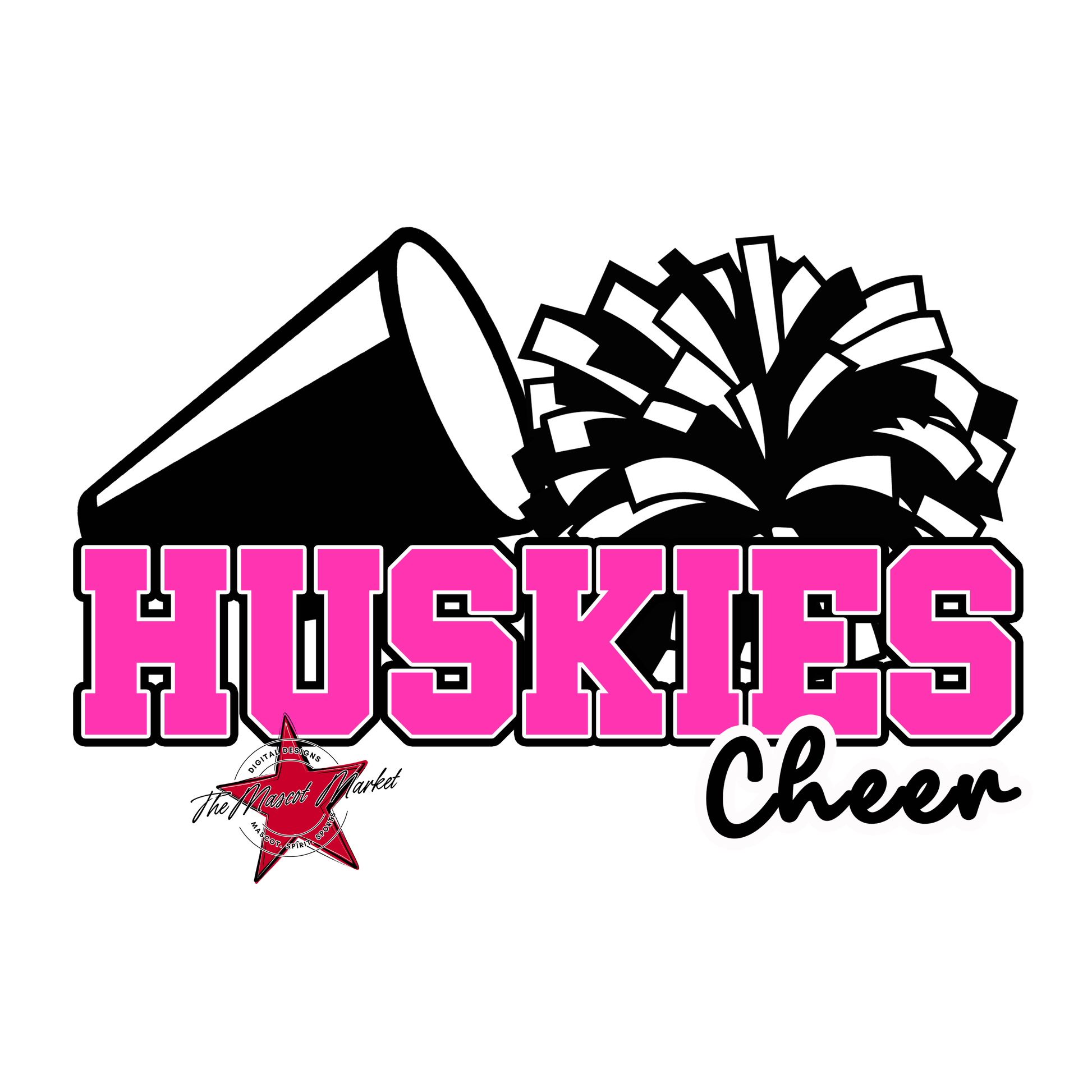 Huskies Varsity Cheer-Pink