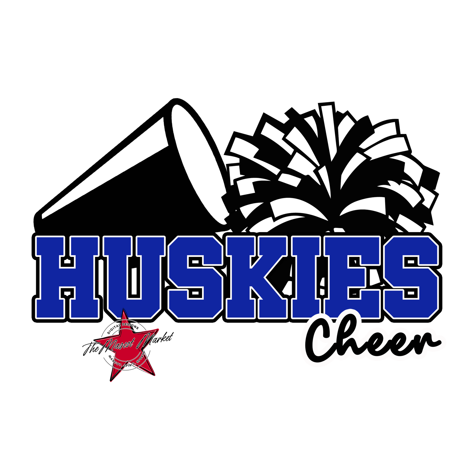 Huskies Varsity Cheer-Royal Blue