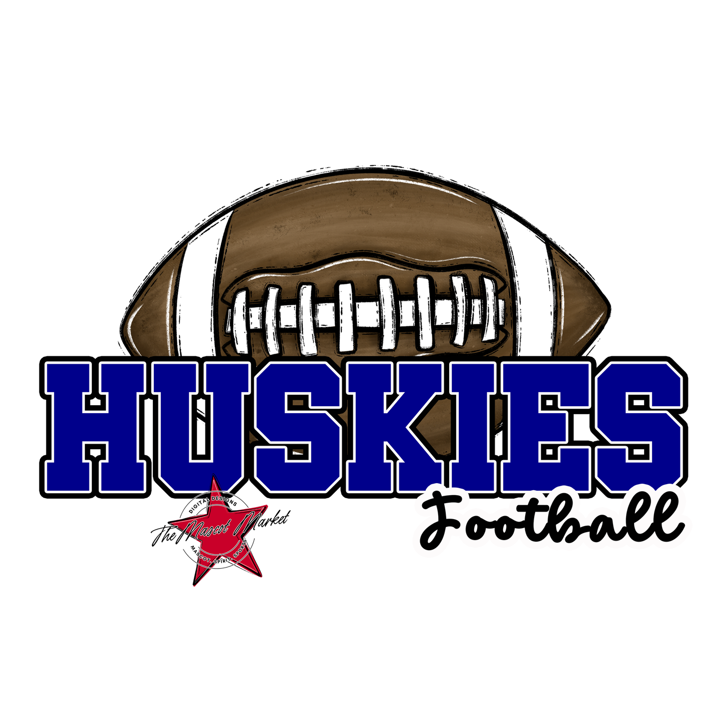 Huskies Varsity Football-Blue