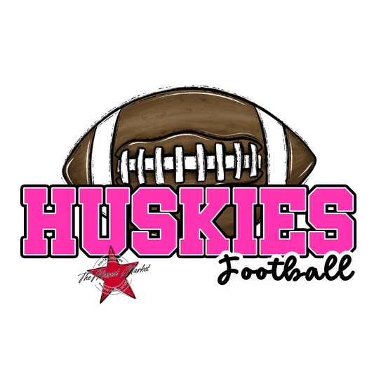 Huskies Varsity Football-Pink