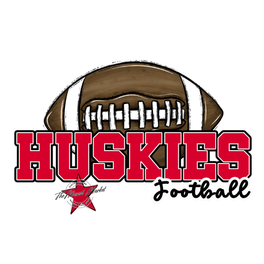 Huskies Varsity Football-Red