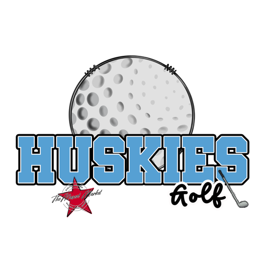 Huskies Varsity Golf-Carolina Blue