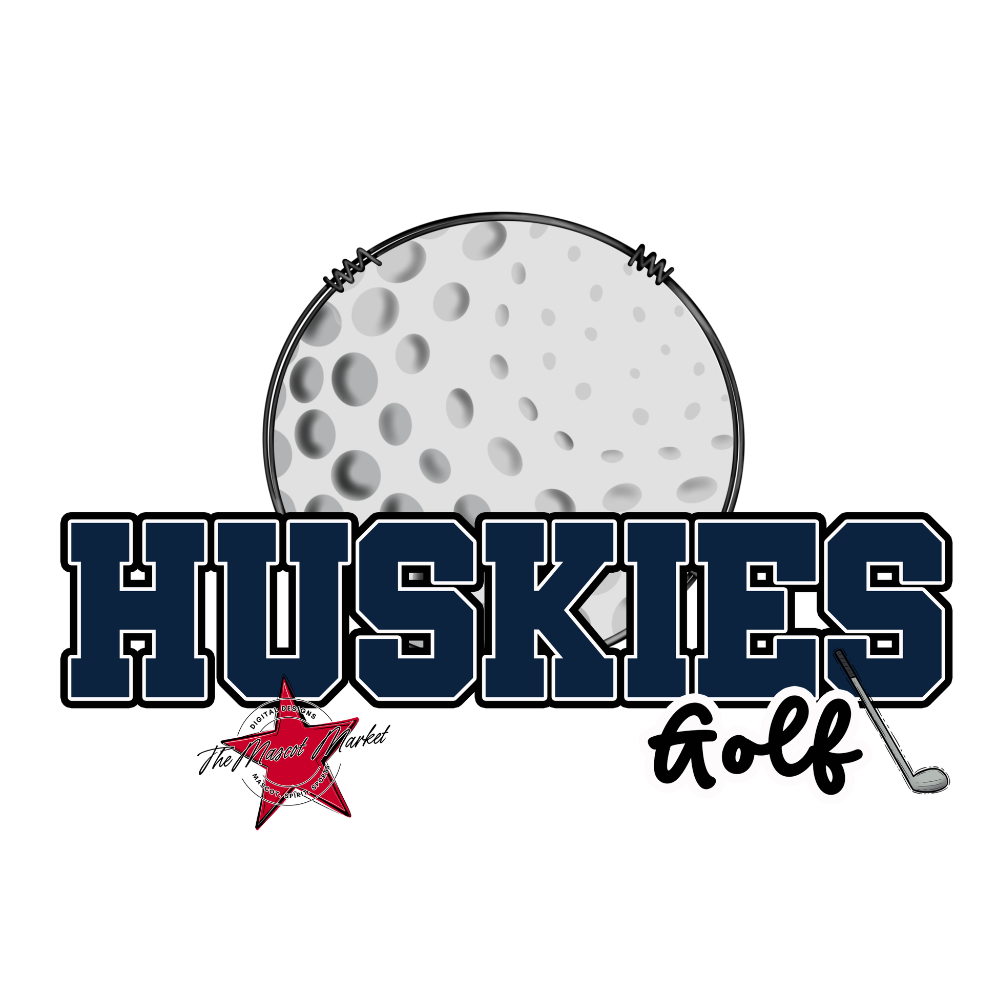 Huskies Varsity Golf-Navy