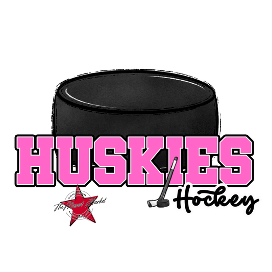 Huskies Varsity Hockey-Baby Pink