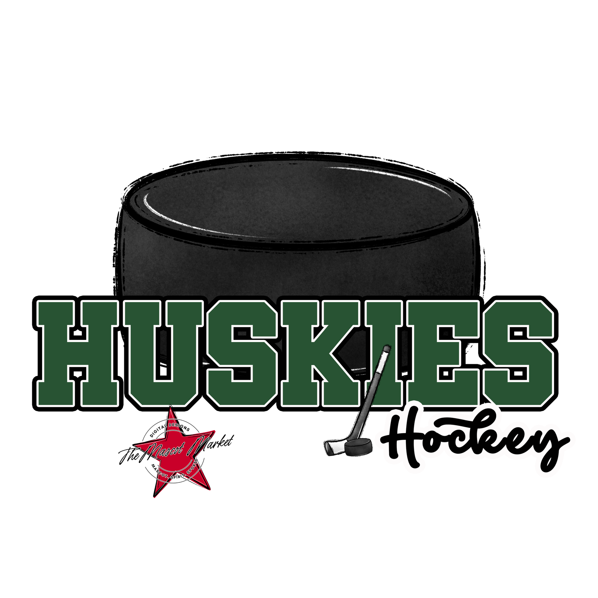 Huskies Varsity Hockey-Green