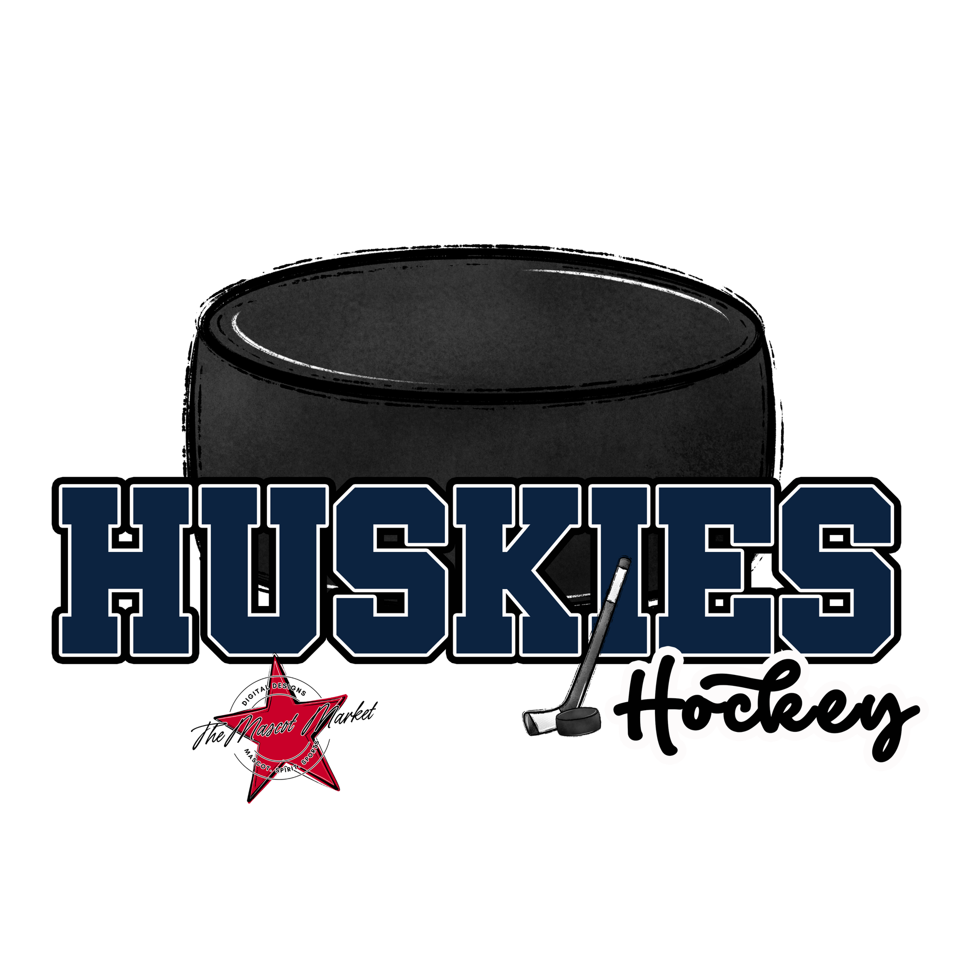 Huskies Varsity Hockey-Navy